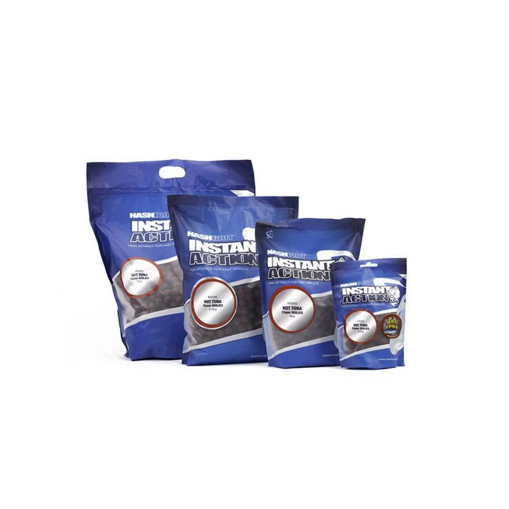 Bouillettes NashBait Hot Tuna Boilies 5kg 3 Bouillettes NashBait Hot Tuna Boilies 5kg
