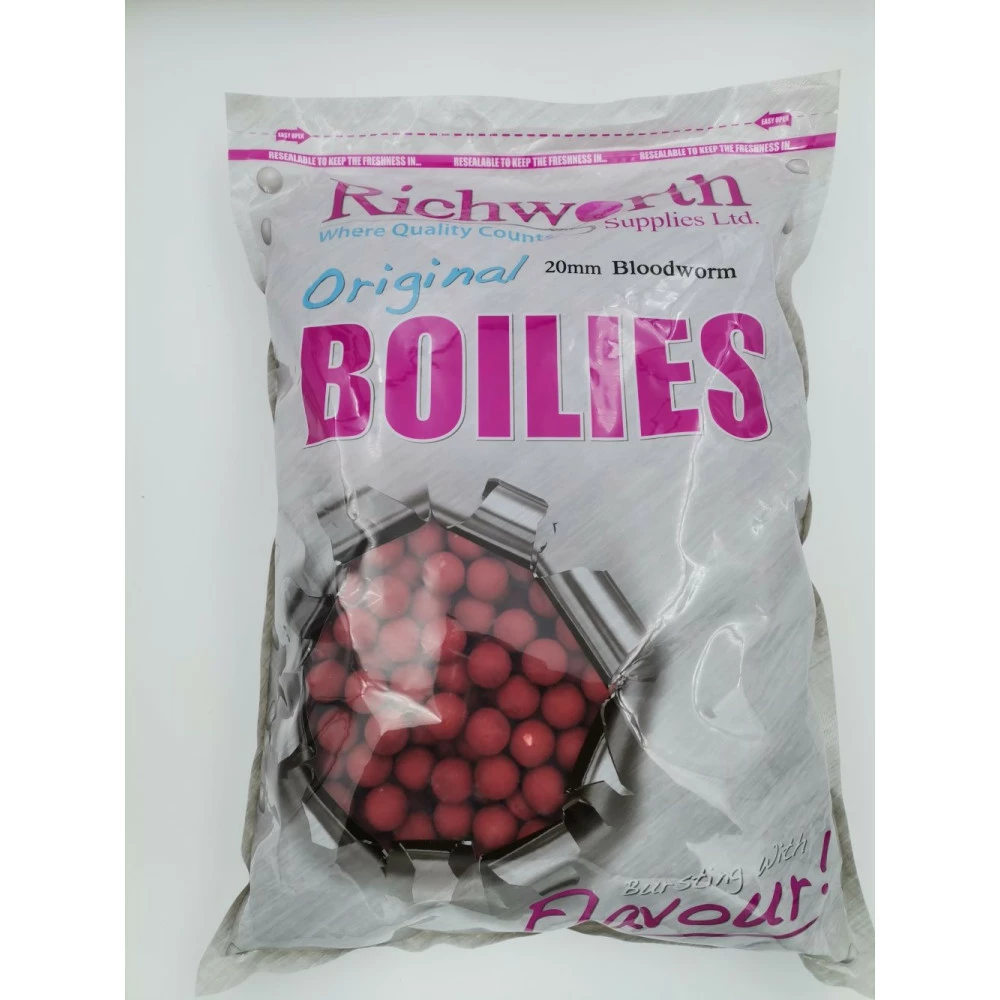 Bouillettes Richworth Bloodworm 5kg Ver De Vase 5 Bouillettes Richworth Bloodworm 5kg Ver De Vase – Image 3