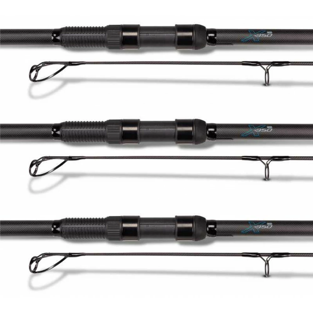 Canne Carpe X 350 Nash 12' 3.5lb Pack X3 3 Canne Carpe X 350 Nash 12' 3.5lb Pack X3