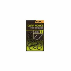 Hameçon Fox Carp Hooks Stiff Rig Beaked