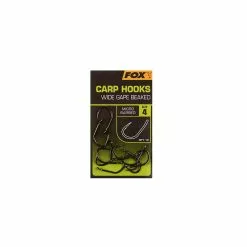 Hameçon Fox Carp Hooks Wide Gape