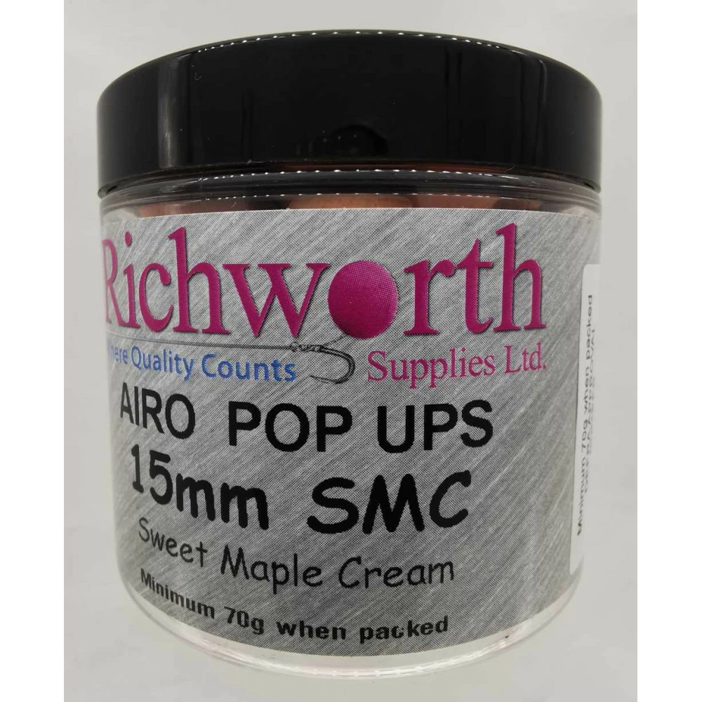 Pop Up Richworth Sweet Maple Cream 15mm 3 Pop Up Richworth Sweet Maple Cream 15mm