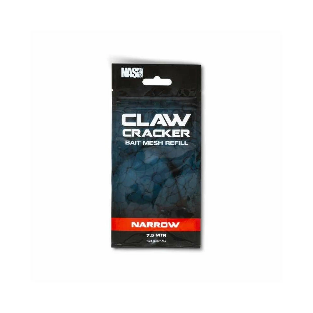 Recharge Filet Anti-écrevisse Nash Claw Cracker Bait Mesh Narrow Refill 23mm X 7,5M 3 Recharge Filet Anti-écrevisse Nash Claw Cracker Bait Mesh Narrow Refill 23mm X 7,5M