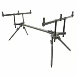 Rod Pod R-TYPE CarpOn Alu Black 3 Cannes -NASH Soldes Magasin rod pod r type carpon alu black 3 cannes 5