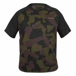 T-Shirt Avid Carp Distortion Camo Lite