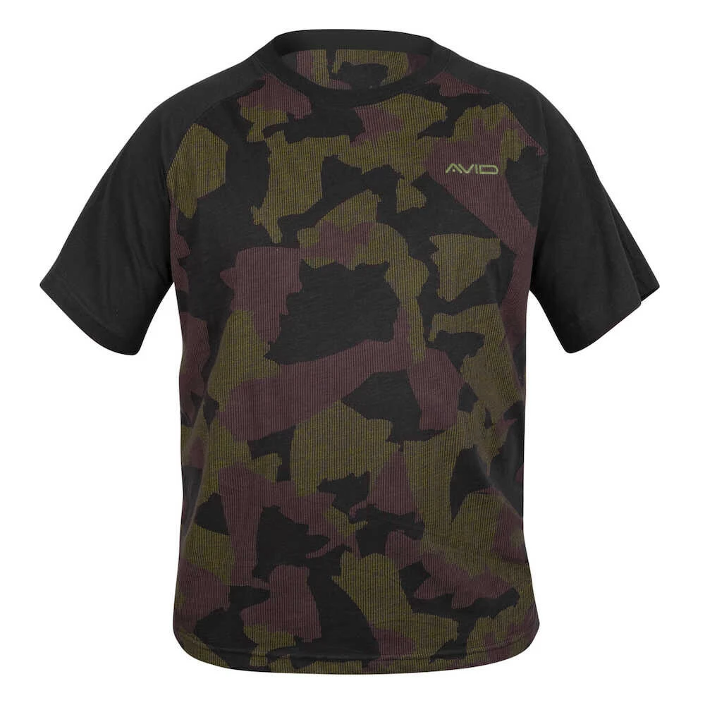T-Shirt Avid Carp Distortion Camo Lite 3 T-Shirt Avid Carp Distortion Camo Lite
