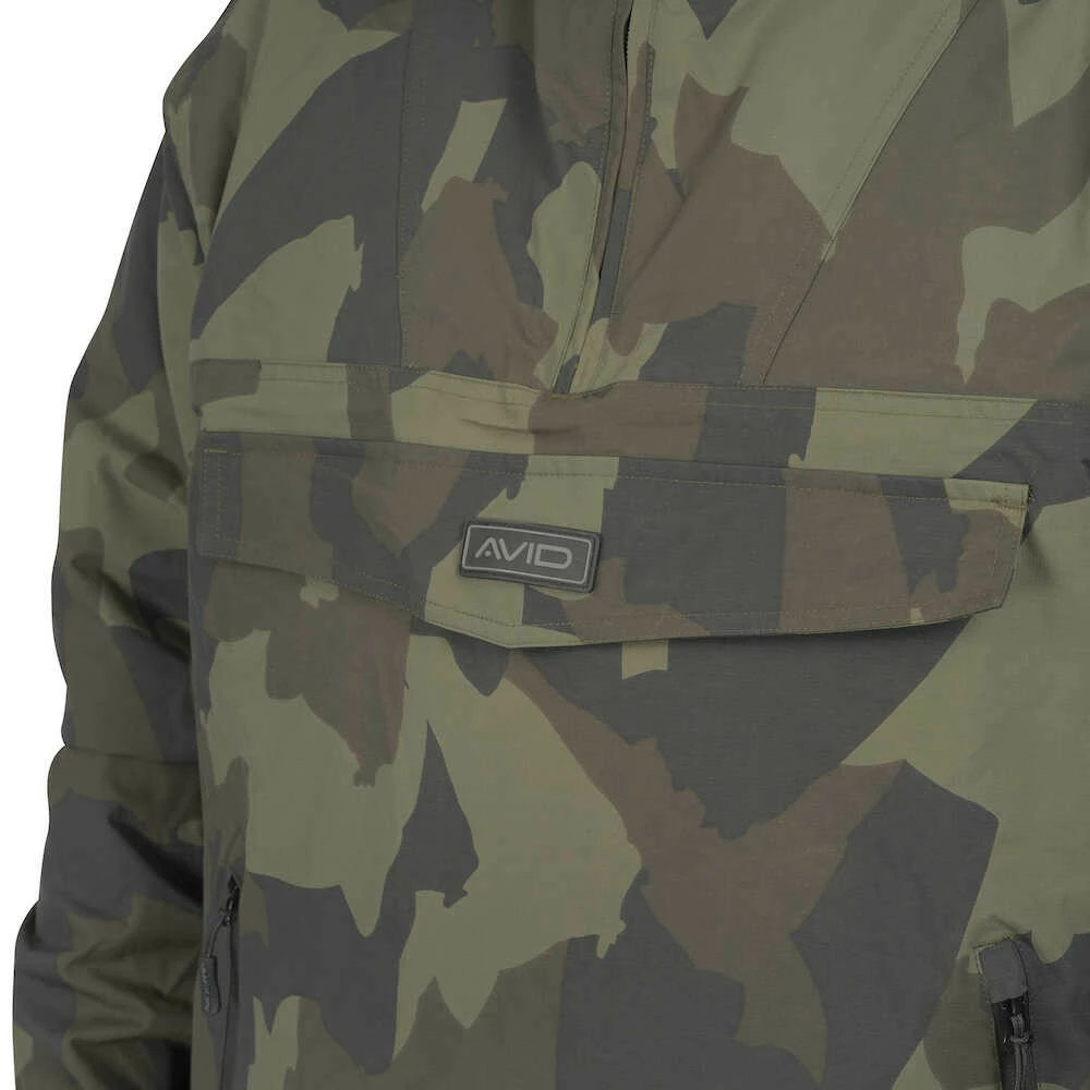 Veste Avid Carp Ripstop Camo Pullover Jacket 6 Veste Avid Carp Ripstop Camo Pullover Jacket – Image 4